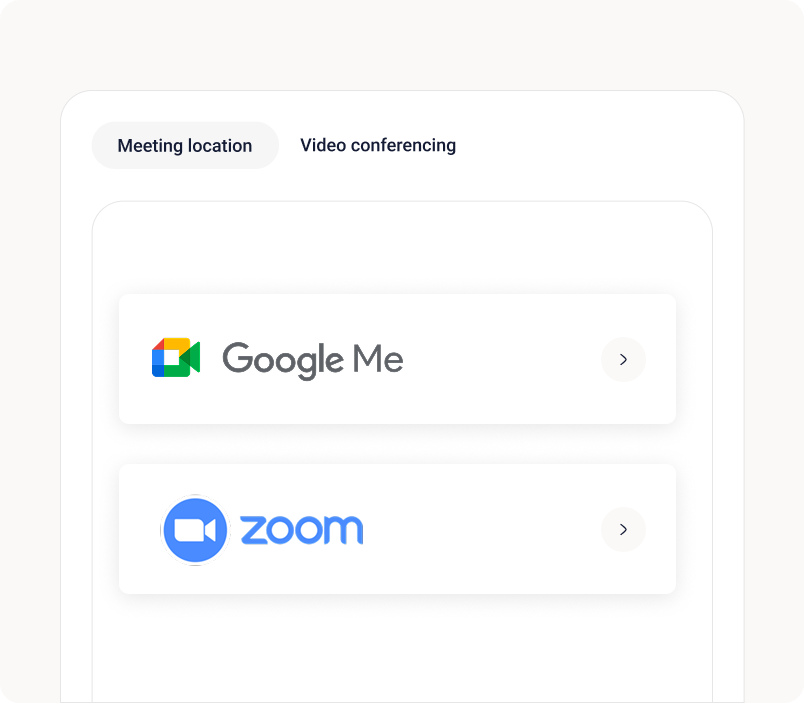 Connect conferencing tools